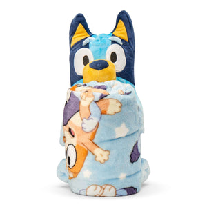 Bluey Kids Hugger with Silk Touch Throw Blanket 50x60 Inches