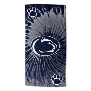 NCAA Penn State Nittany Lions Psychedelic Beach Towel 30x60 Inches