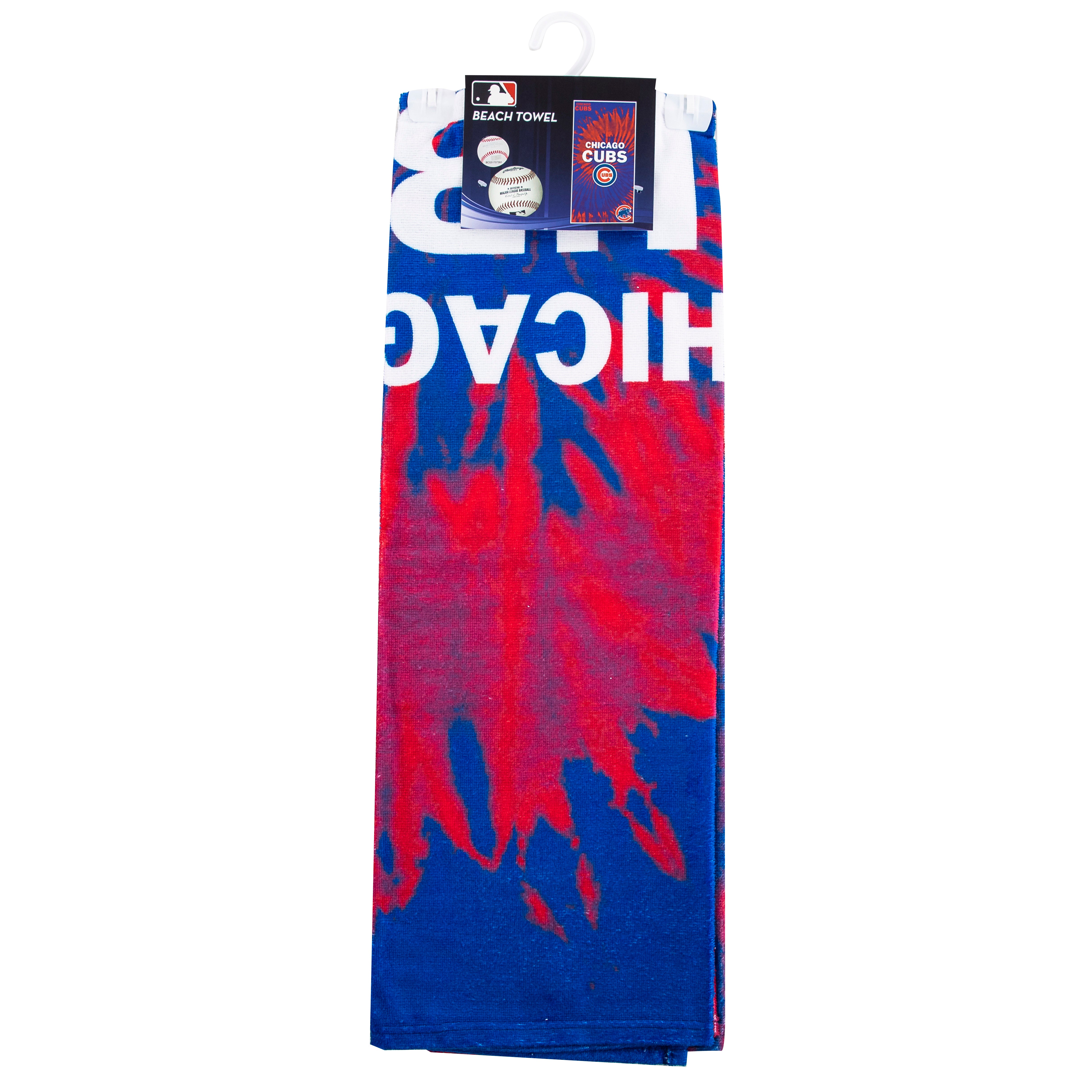 MLB Chicago Cubs Pyschedelic Beach Towel 30x60 Inches