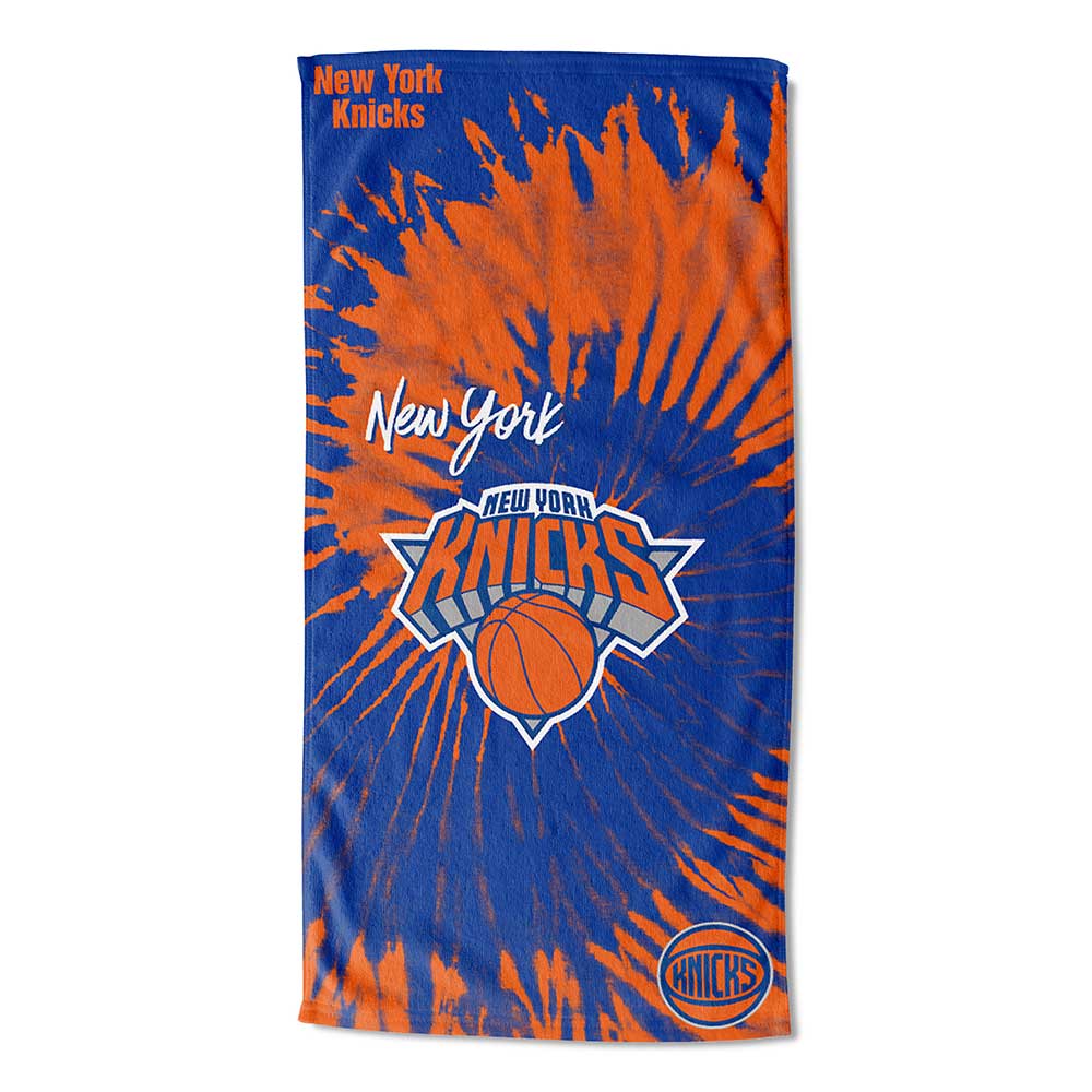 NBA New York Knicks Psychedelic Beach Towel 30x60 Inches