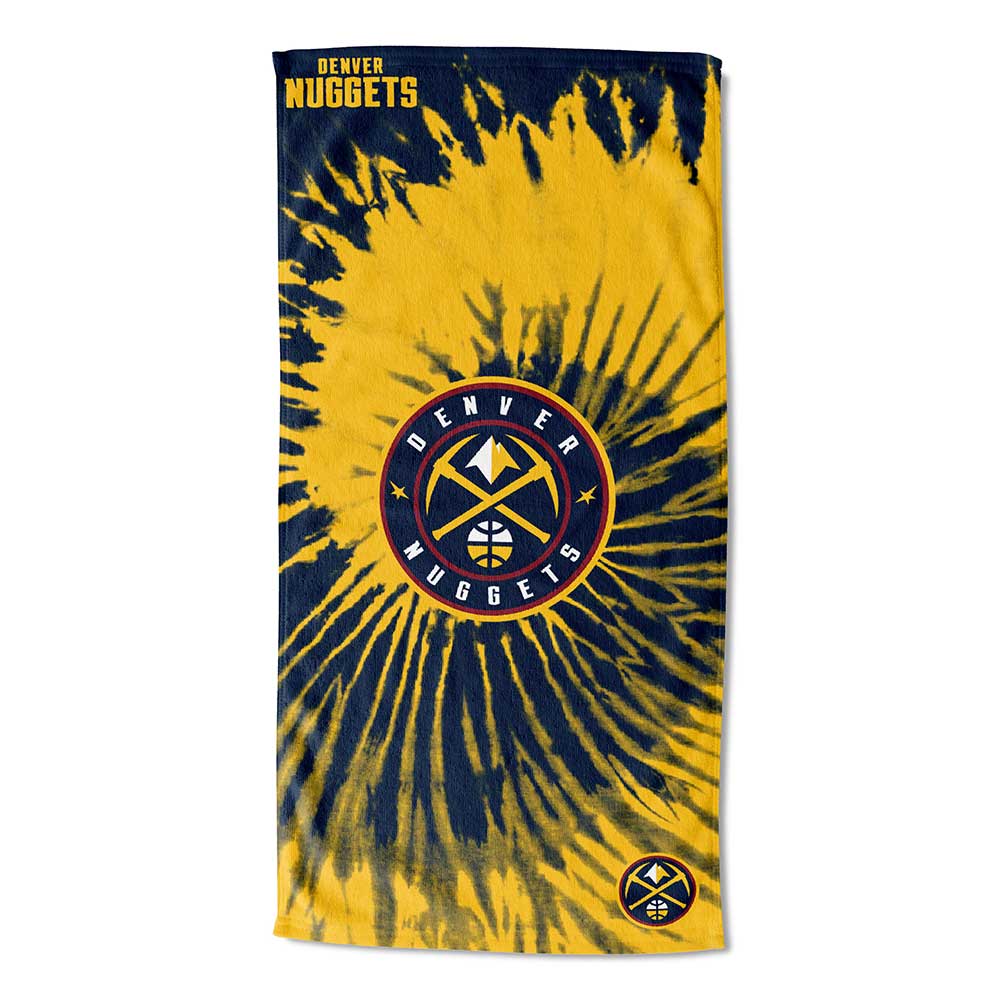 NBA Denver Nuggets Psychedelic Beach Towel 30x60 Inches