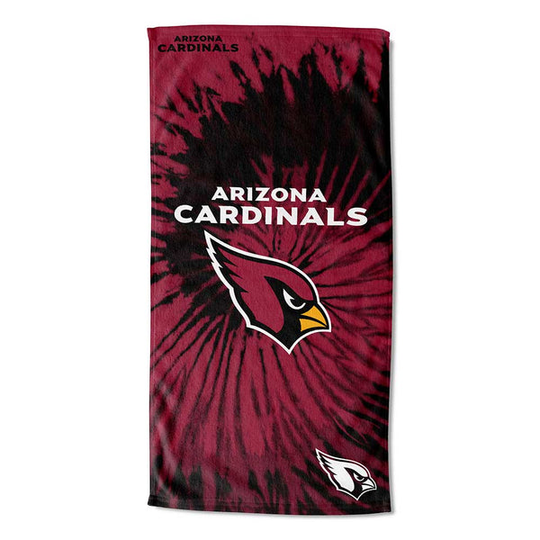 NFL Arizona Cardinals Psychedelic Beach Towel 30x60 Inches