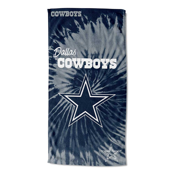 NFL Dallas Cowboys Psychedelic Beach Towel 30x60 Inches
