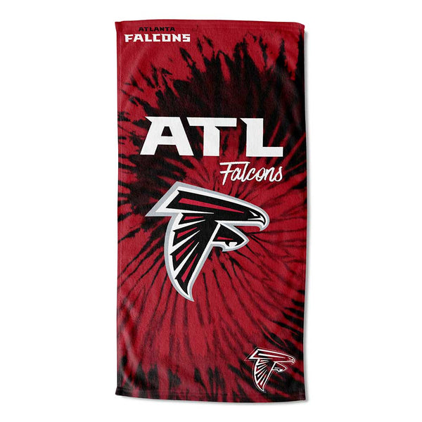 NFL Atlanta Falcons Psychedelic Beach Towel 30x60 Inches