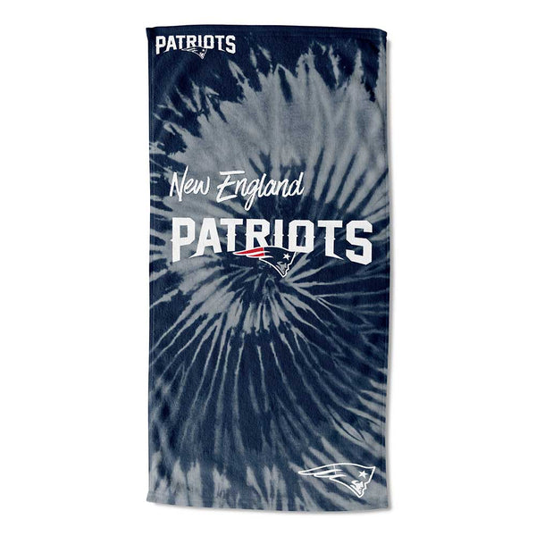 NFL New England Patriots Psychedelic Beach Towel 30x60 Inches