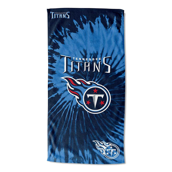 NFL Tennessee Titans Psychedelic Beach Towel 30x60 Inches