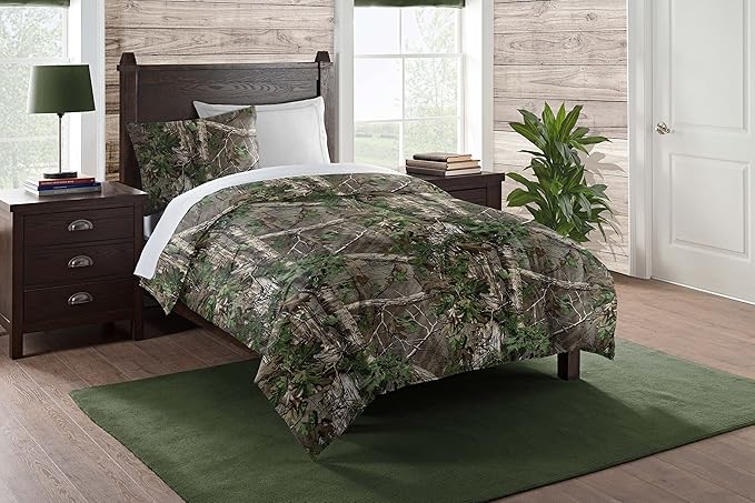 Realtree Extra Green Camo Comforter Set Twin