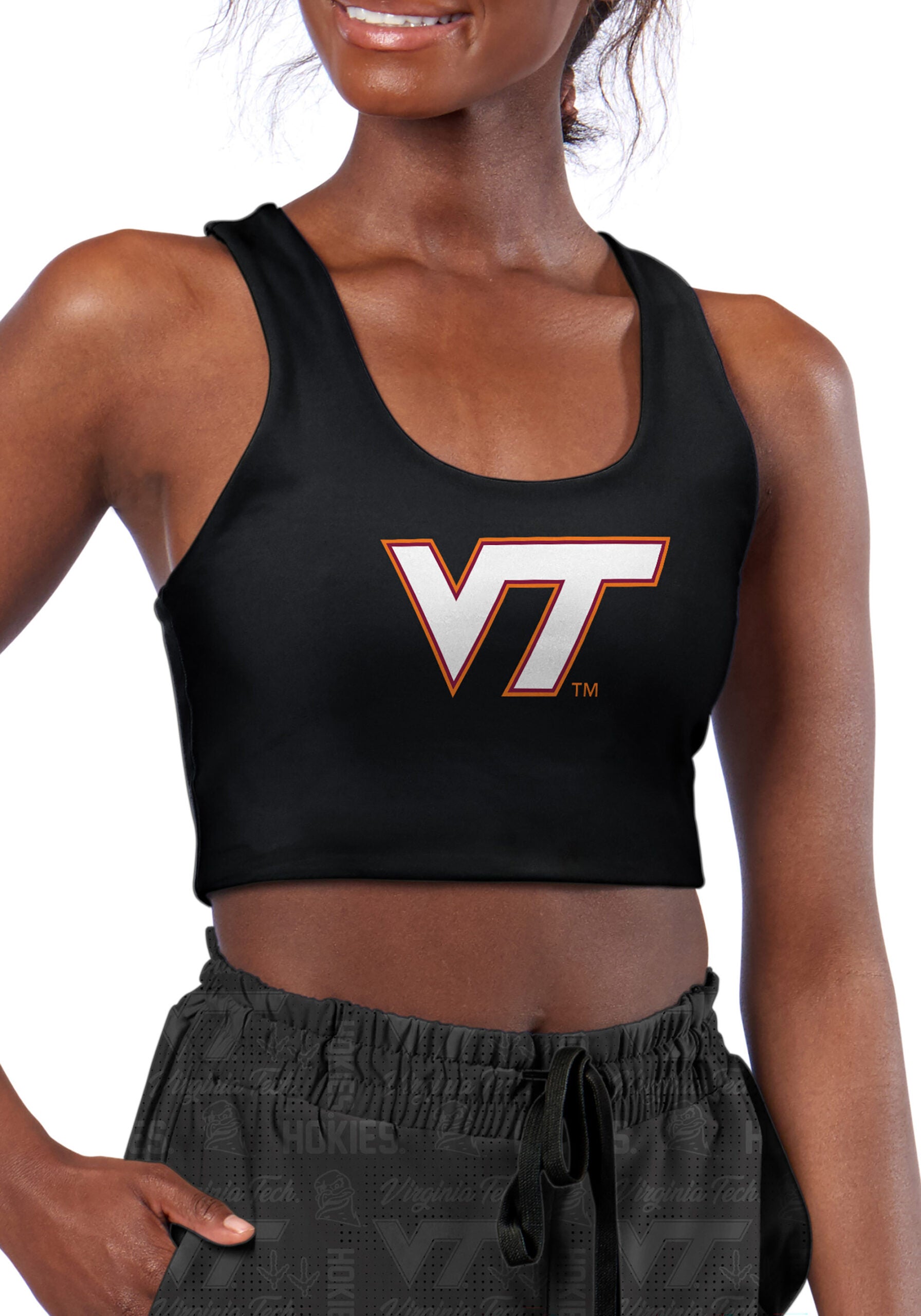 CERTO NCAA Virginia Tech Collective Reversable Sports Bra