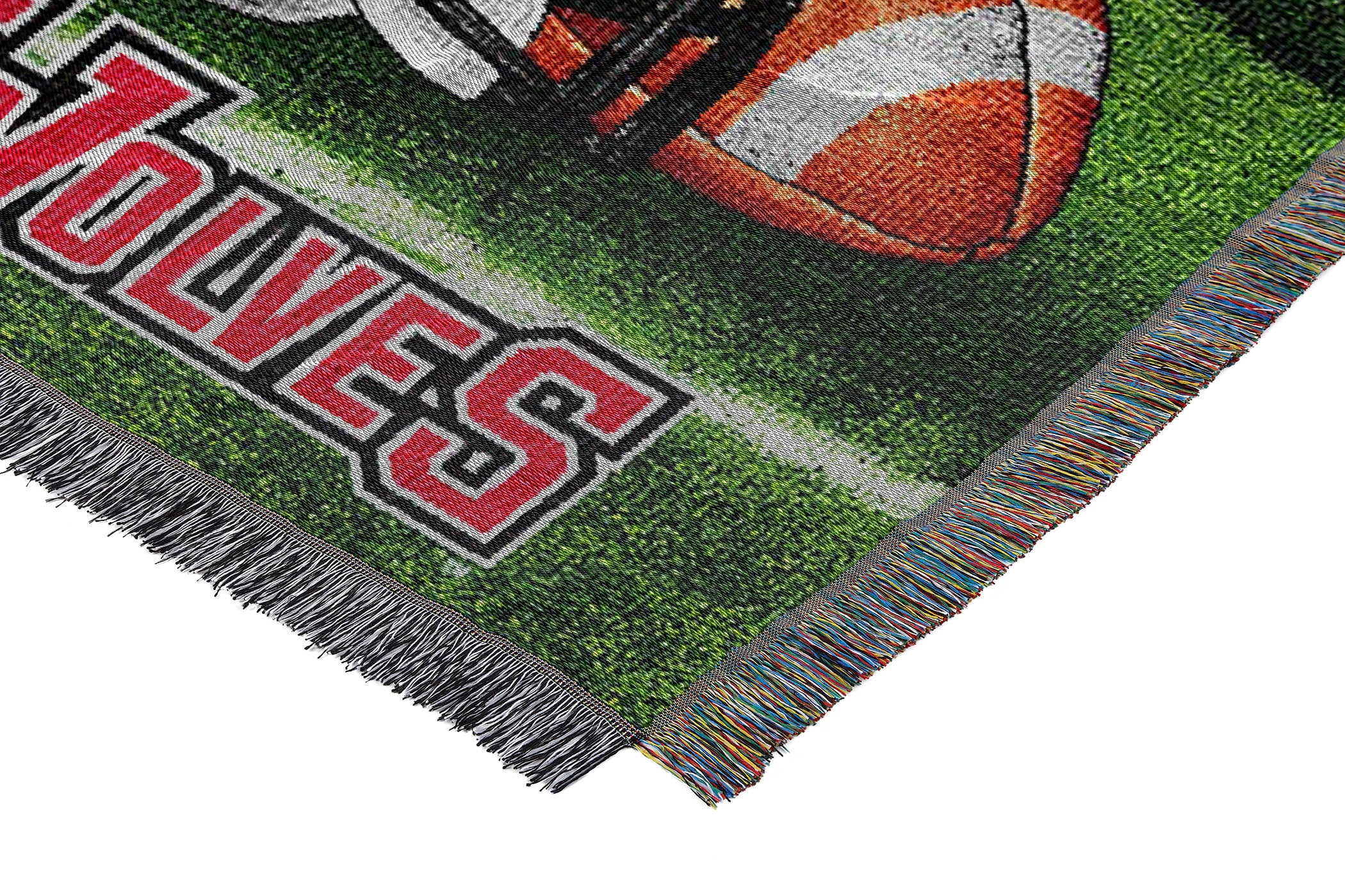 NCAA Arkansas State Red Wolves Homefield Advantage Woven Tapestry Throw Blanket 48x60 Inches