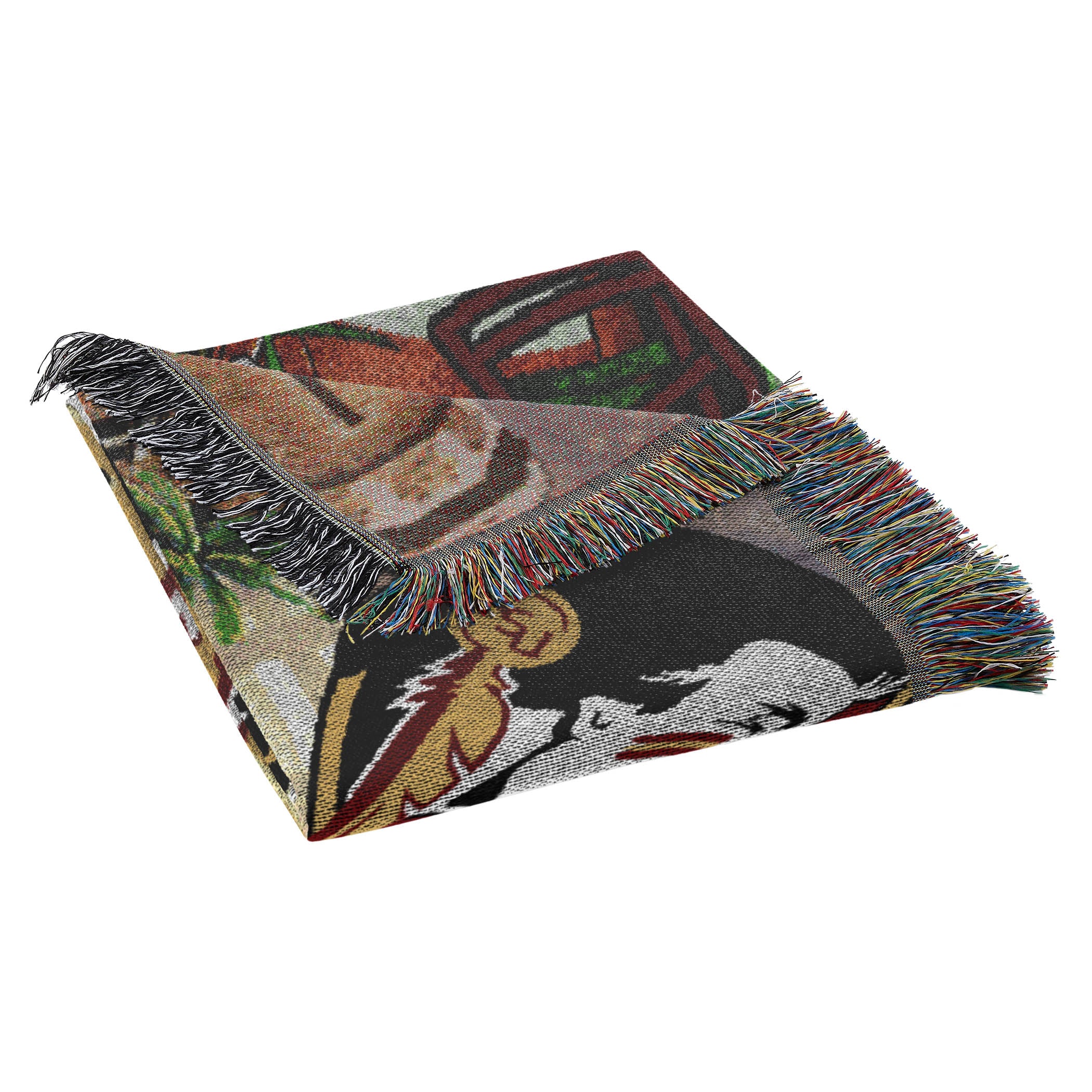 Vintage Florida State Seminoles Woven shops Tapestry Throw Blanket