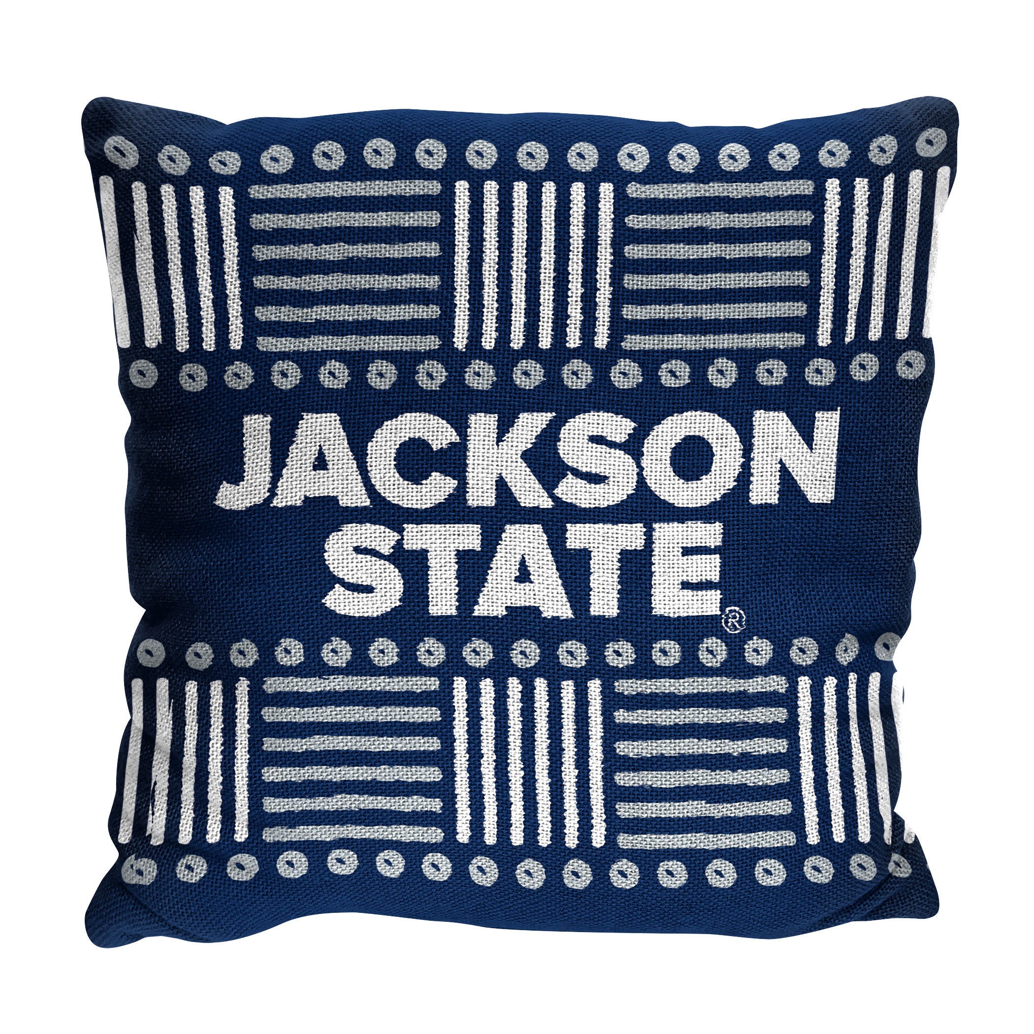 NCAA Jackson State Tigers Homage Jacquard Pillow 20x20 Inches