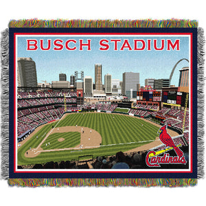 MLB St. Louis Cardinals New Busch Stadium Tapestry Wall Hanging 48x60 Inches