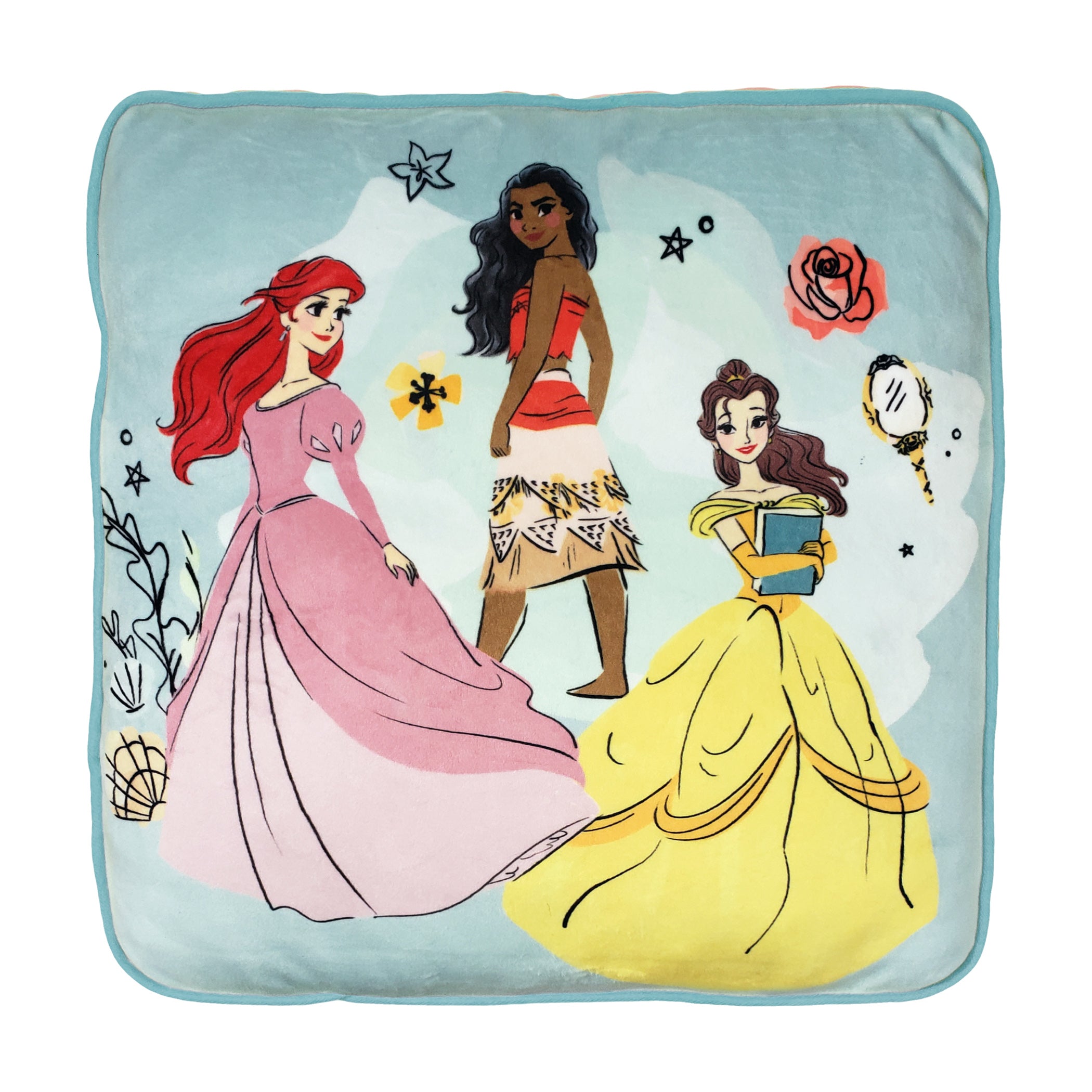 Disney Princess popular Blanket Pillow