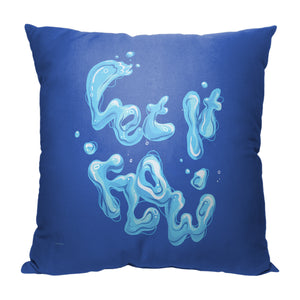 Disney Pixar Elemental Let It Flow Throw Pillow 18x18 Inches