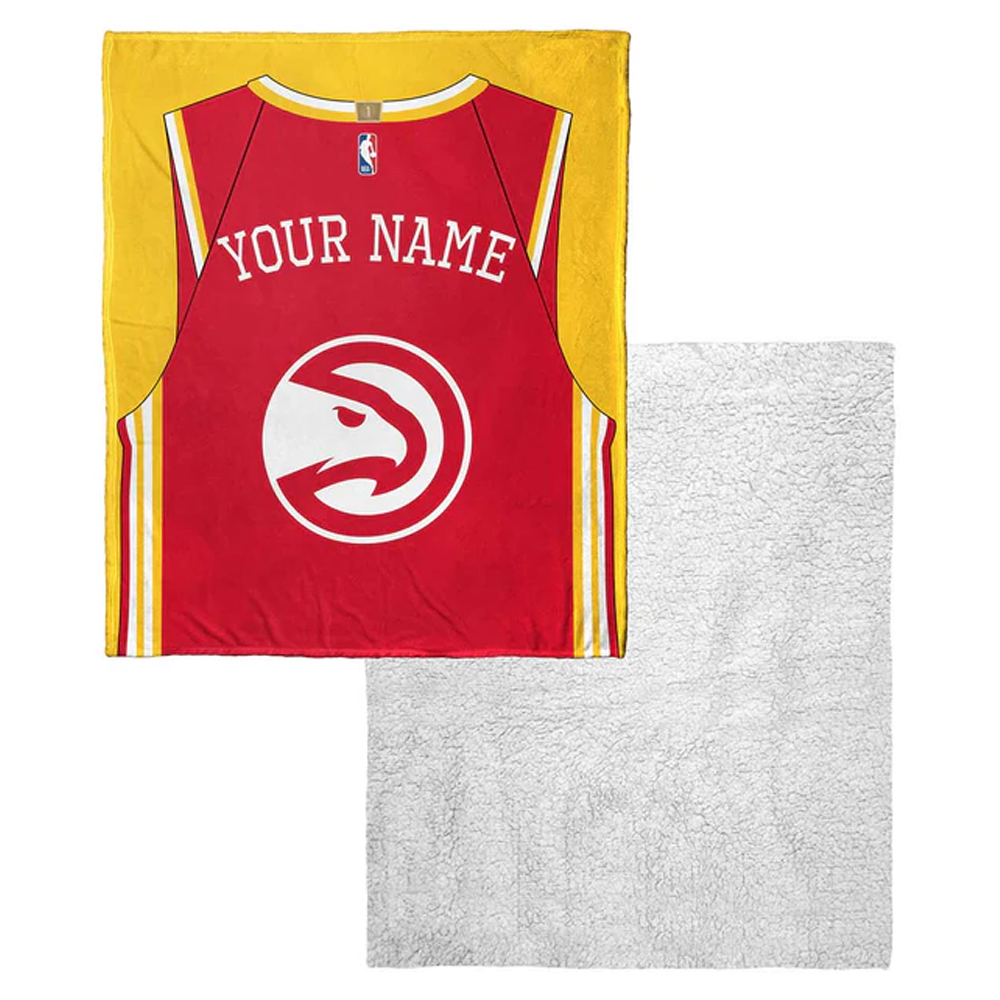 hawks jersey dress Atlanta NBA Personalized Silk Touch Sherpa Throw Blanket kimono fitting dress features eye Womens Casual A-line Lantern Drawers:3 over 6 Drawers