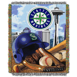 MLB Seattle Mariners Homefield Advantage Tapestry Wall Hanging 48x60 Inches