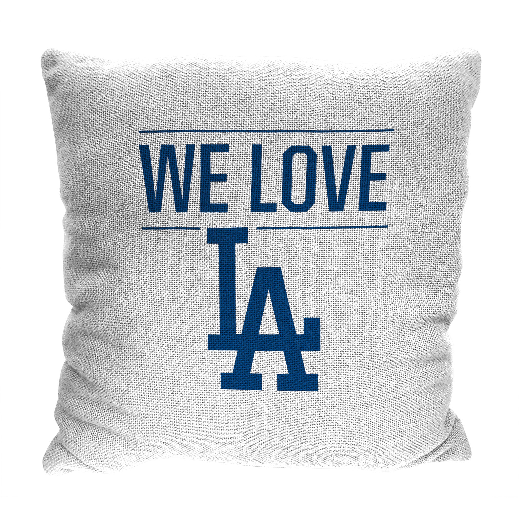 MLB Los Angeles Dodgers Invert Pillow 20x20 Inches