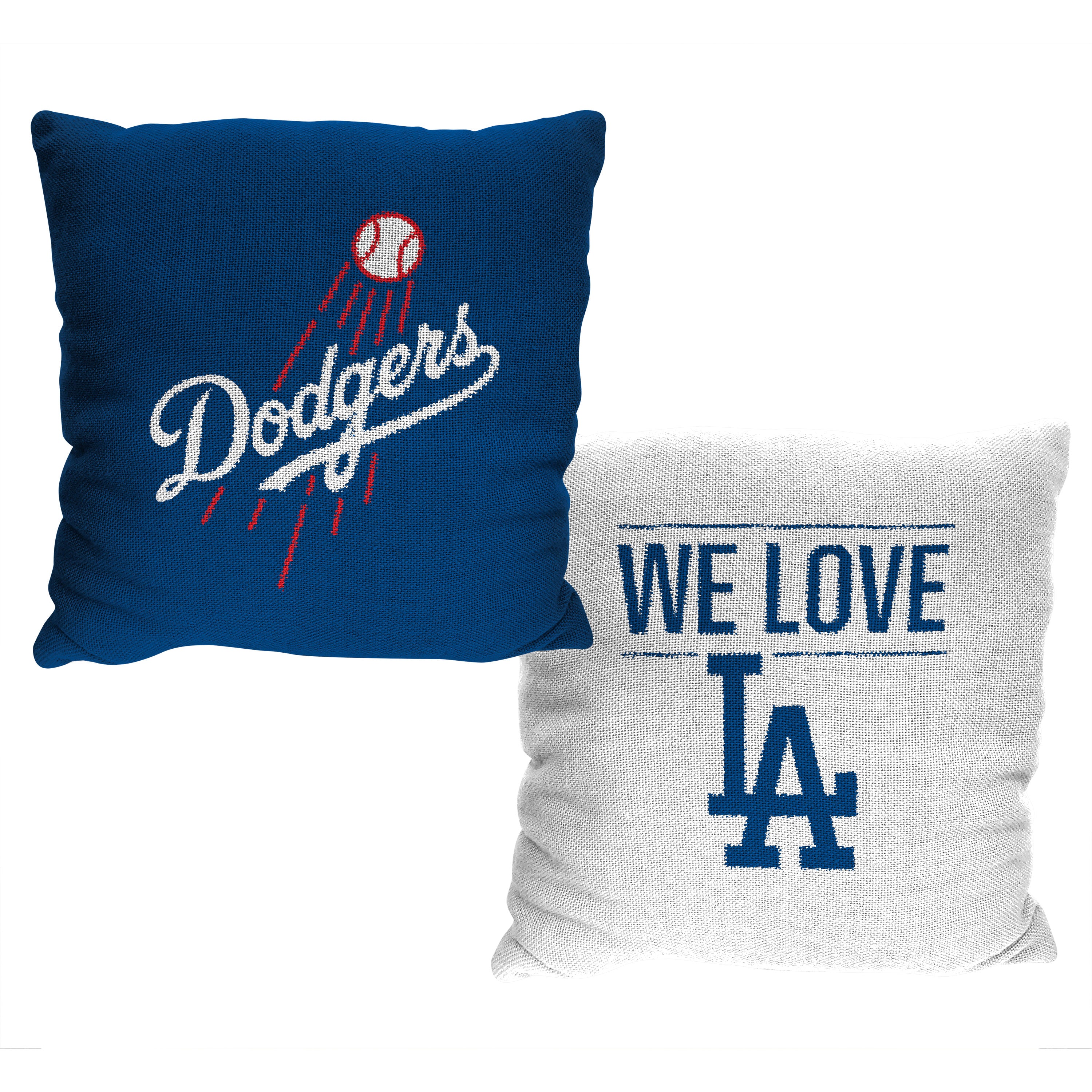 MLB Los Angeles Dodgers Invert Pillow 20x20 Inches