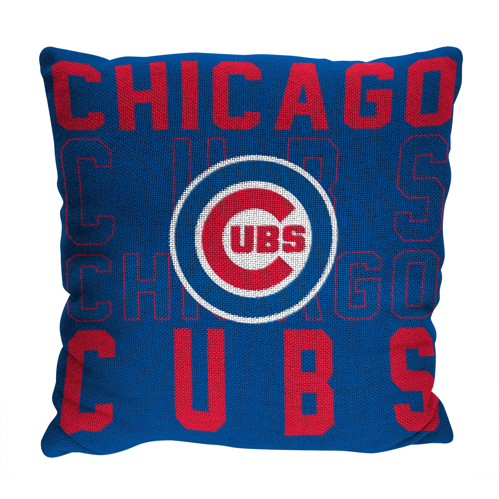 MLB Chicago Cubs Stacked Pillow 20x20 Inches