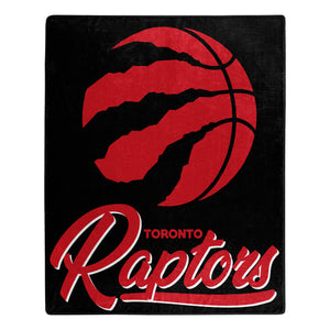 NBA Toronto Raptors Signature Raschel Throw Blanket 50x60 Inches