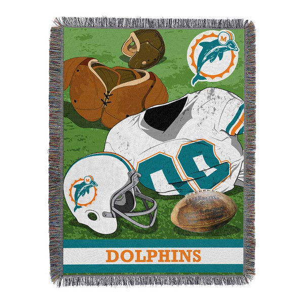 Miami Dolphins store Throw Blanket/Wall Hanging Rug 8’x4’ feet