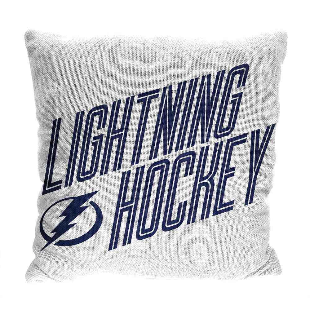 NHL Tampa Bay Lightning Invert Throw Pillow 20x20 Inches