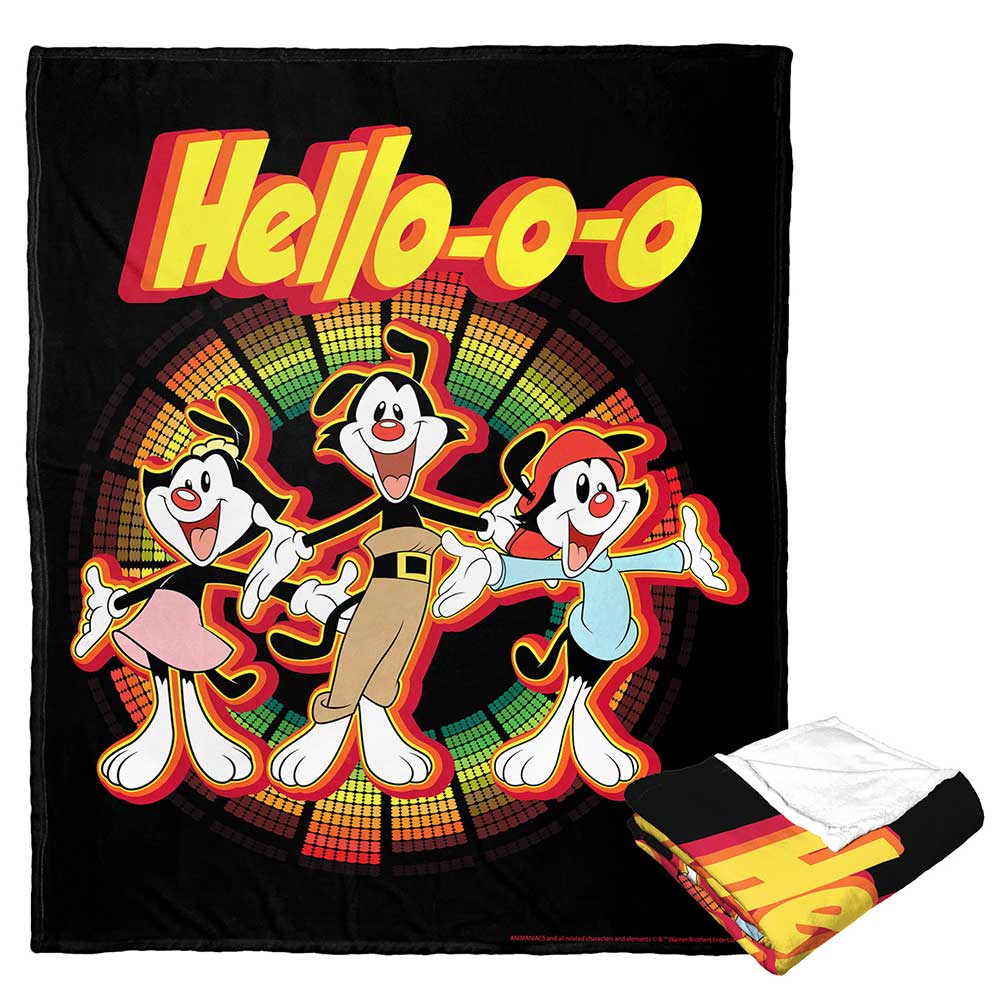 Warner Bros. Animaniacs Hellooo Silk Touch Throw Blanket 50x60 Inches