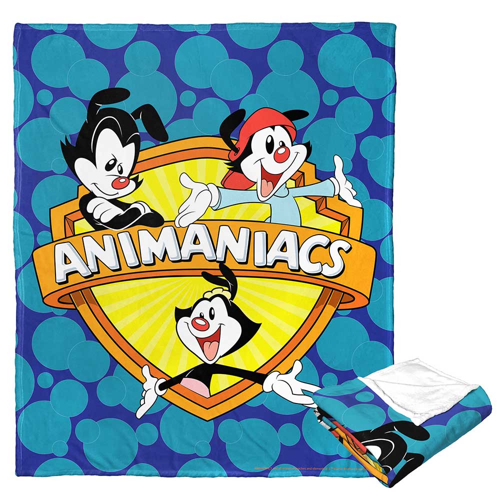 Warner Bros. Animaniacs Logo Silk Touch Throw Blanket 50x60 Inches