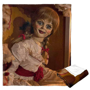 Warner Bros. Annabelle She Knows Youre There Silk Touch Throw Blanket 50x60 Inches