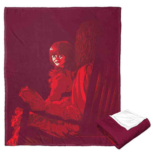 Warner Bros. Annabelle She Sees You Silk Touch Throw Blanket 50x60 Inches