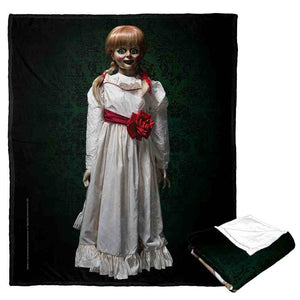 Warner Bros. Annabelle Standing Annabelle Silk Touch Throw Blanket 50x60 Inches