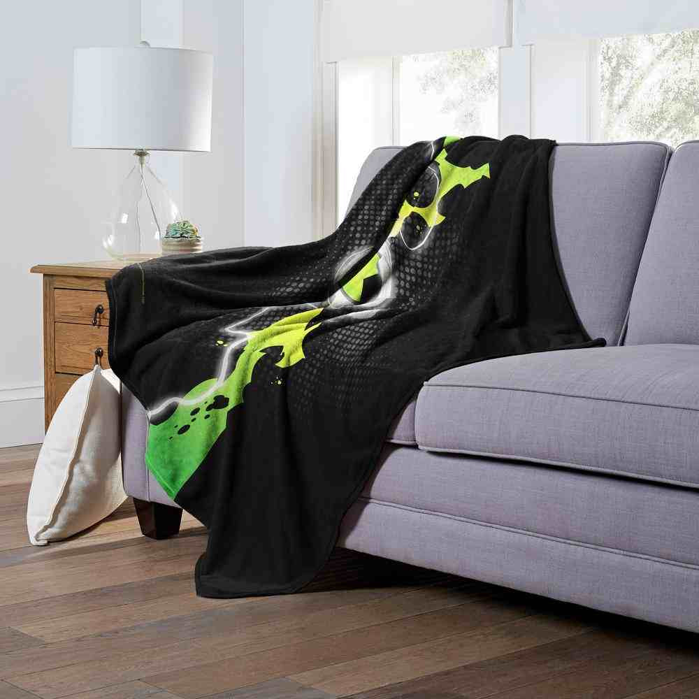 Cartoon Network Ben 10 Alien Power Silk Touch Throw Blanket 50x60 Inches