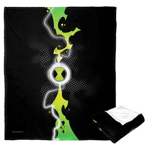 Cartoon Network Ben 10 Alien Power Silk Touch Throw Blanket 50x60 Inches