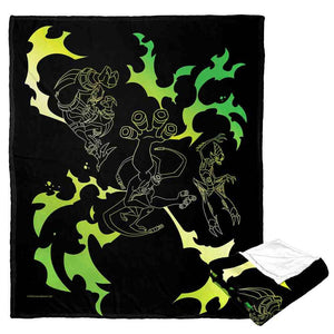 Cartoon Network Ben 10 Aliens To The Rescue Silk Touch Throw Blanket 50x60 Inches