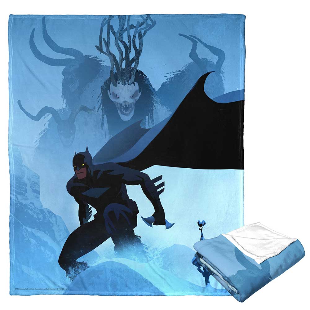 Warner Bros. Batman Mountain Of Madness Silk Touch Throw Blanket 50 x 60 Inches