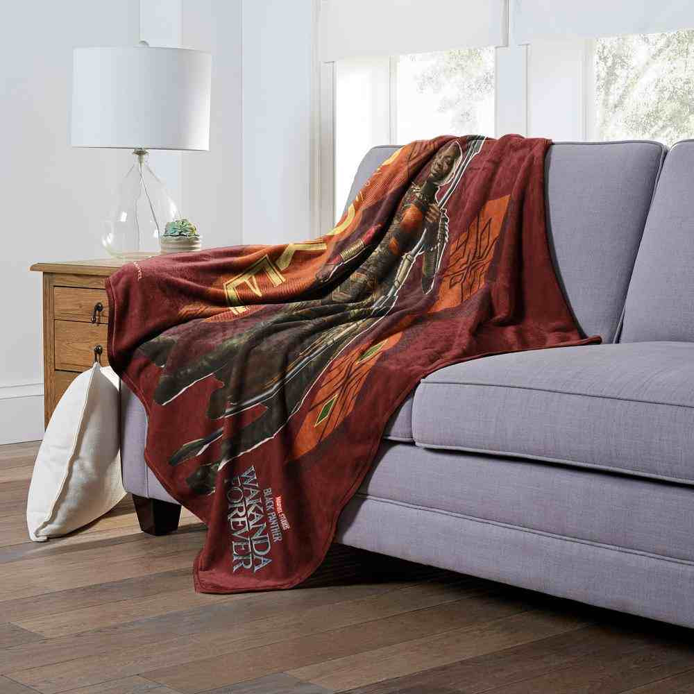 Marvel Black Panther Okoye Silk Touch Throw Blanket 50x60 Inches