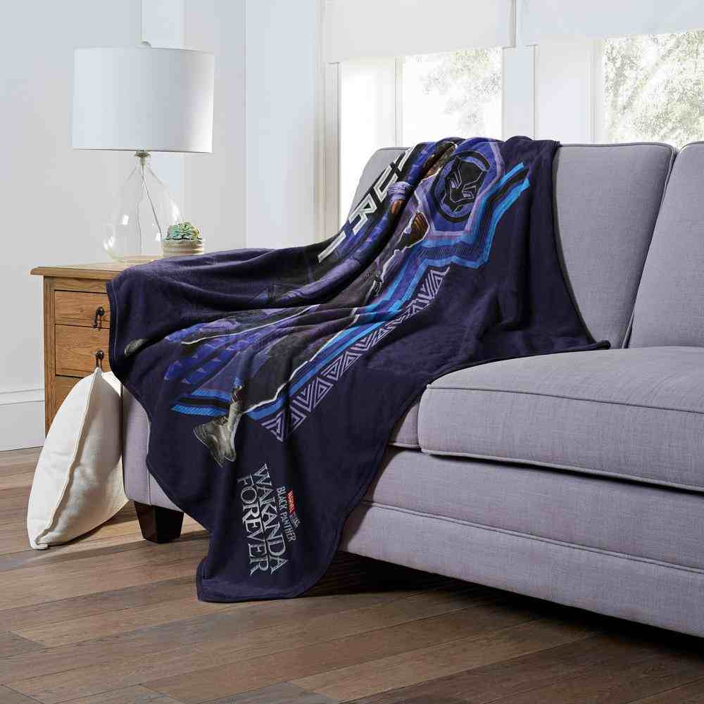 Marvel Black Panther Shuri Silk Touch Throw Blanket 50x60 Inches