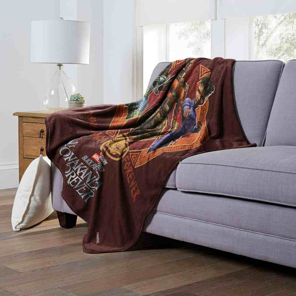 Marvel Black Panther Wakanda Women Silk Touch Throw Blanket 50x60 Inches