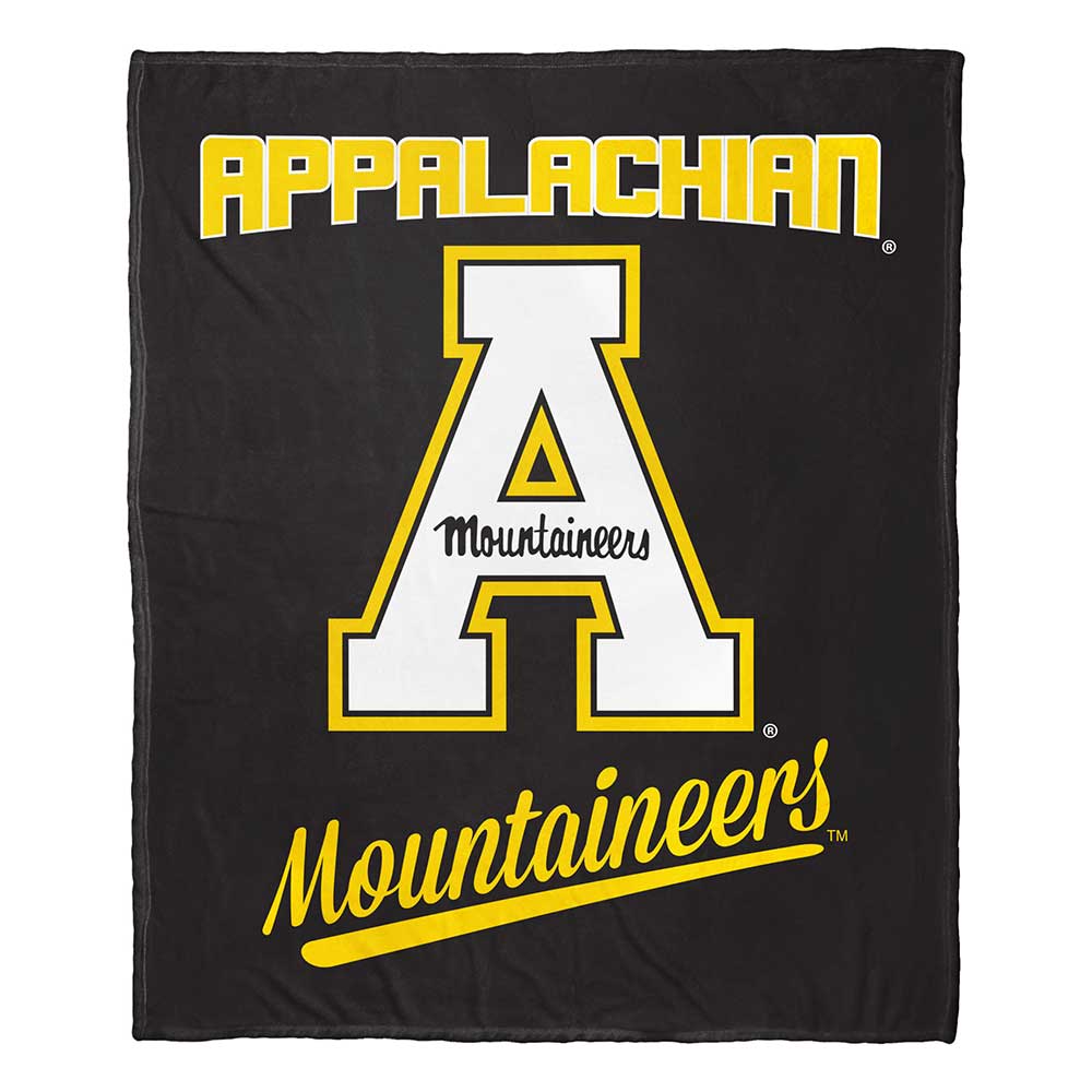 NCAA Appalachian State Mountaineers Alumni Silk Touch Throw Blanket 50x60 Inches
