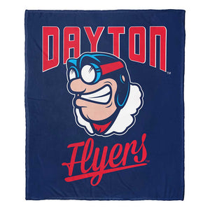 NCAA Dayton Flyers Alumni Silk Touch Throw Blanket 50x60 Inches