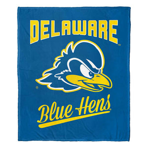 NCAA Delaware Blue Hens Alumni Silk Touch Throw Blanket 50x60 Inches