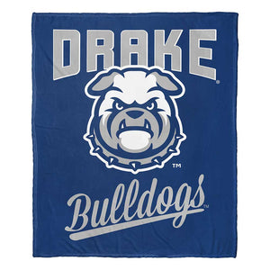 NCAA Drake Bulldogs Alumni Silk Touch Throw Blanket 50x60 Inches