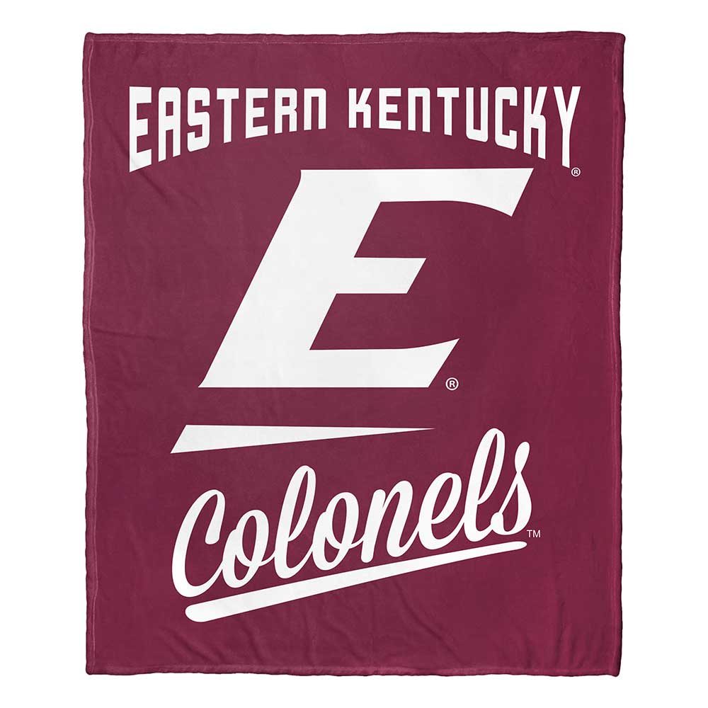 NCAA Eastern Kentucky Colonels Alumni Silk Touch Throw Blanket 50x60 Inches