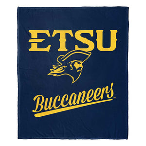 NCAA East Tennessee State Buccaneers Alumni Silk Touch Throw Blanket 50x60 Inches