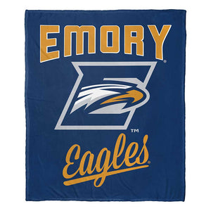 NCAA Emory Eagles Alumni Silk Touch Throw Blanket 50x60 Inches