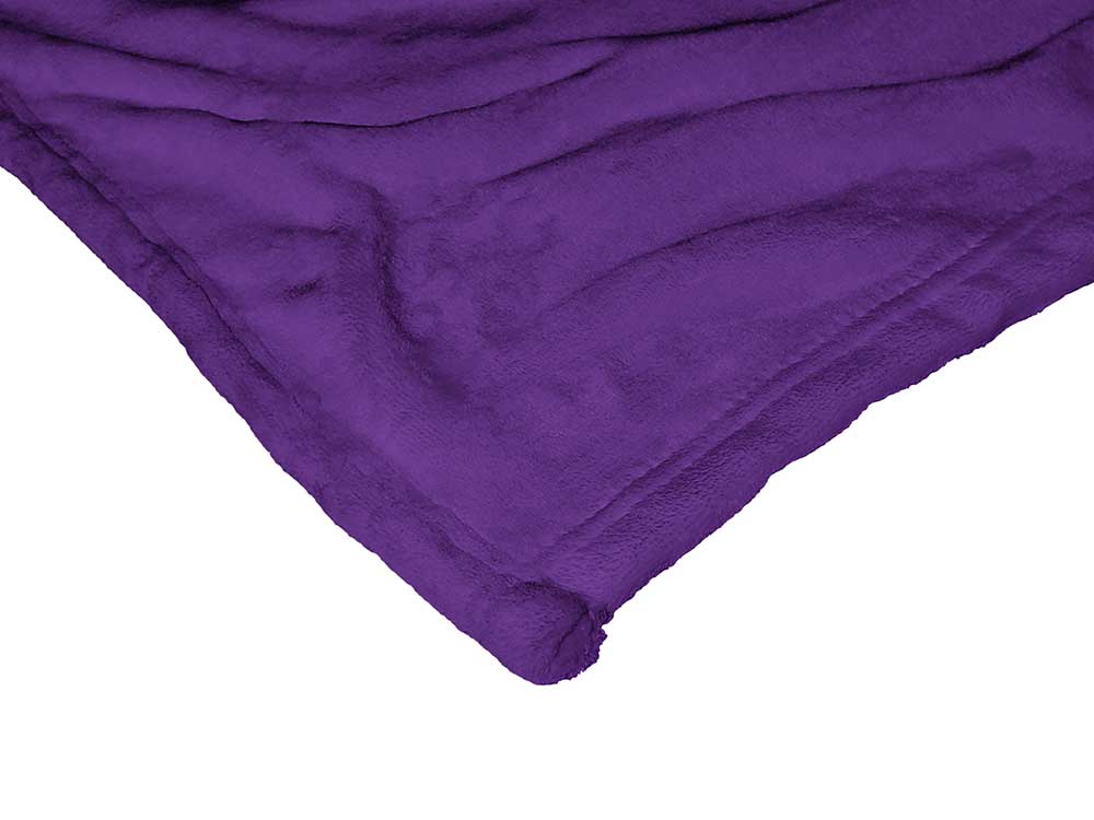 NCAA Evansville Purple Aces Alumni Silk Touch Throw Blanket 50x60 Inches