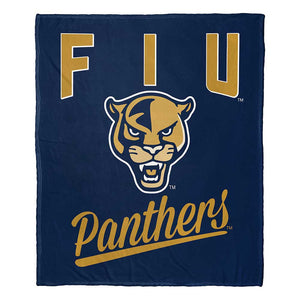 NCAA FIU Panthers Alumni Silk Touch Throw Blanket 50x60 Inches