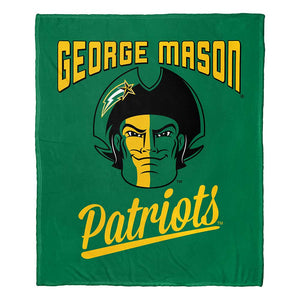 NCAA George Mason Patriots Alumni Silk Touch Throw Blanket 50x60 Inches