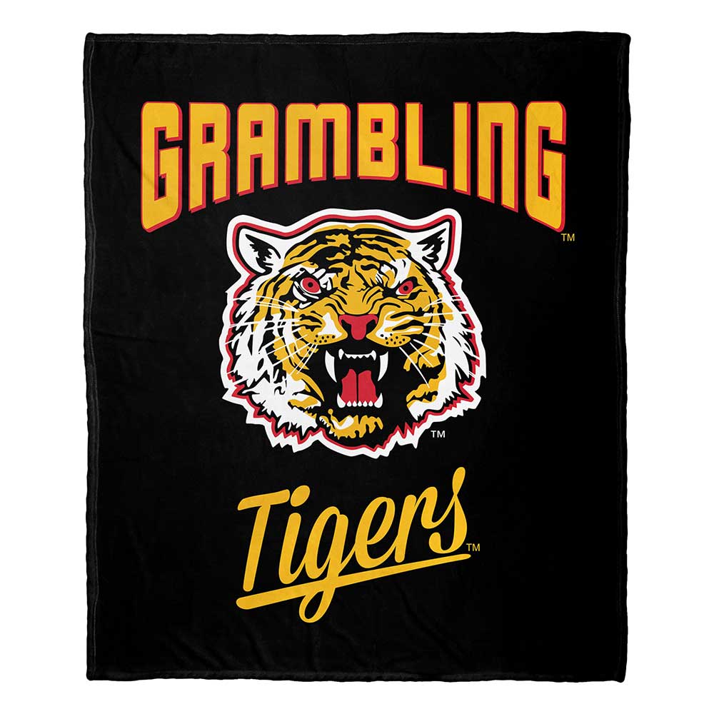 NCAA Grambling State Tigers Alumni Silk Touch Throw Blanket 50x60 Inches