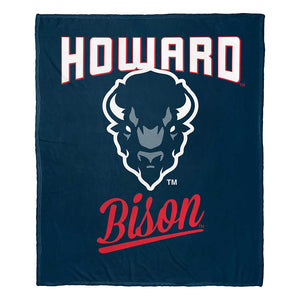 NCAA Howard Bison Alumni Silk Touch Throw Blanket 50x60 Inches